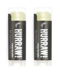 Hurraw! Moon Night lip balm tubes in a white box for long-lasting moisture.