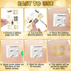 Huskein quick and easy application for mess-free tattoo results.