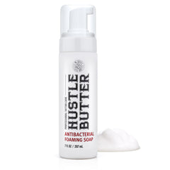 Hustle Butter Deluxe Balm jar offers vegan, cruelty-free moisture for healing skin.