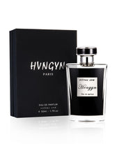 Hvngyn Aqua di Gio-inspired bottle front, premium men's fragrance design.