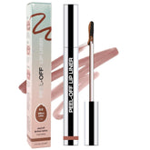 Hxssll matte lip stain peel-off lip liner brown front view for all-day wear.