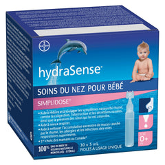 HydraSense Easy Doses Inf 30x5ml bottle cap demonstrates a secure seal for mess-free dosing.