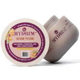 Hydrim Botanical Hydrating Hair Mask jar highlights deep conditioning for damaged hair