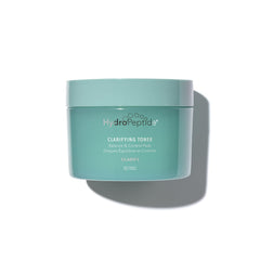 HydroPeptide Clarifying Toner Pads packaging for daily balance and control.