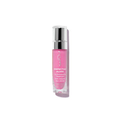 HydroPeptide Perfecting Gloss palm-spring-pink tube delivers radiant shine and lasting hydration.
