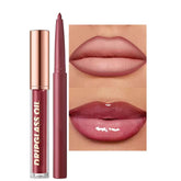 Hyesamyo dark red lip liner set packaging showcases premium travel-ready kit