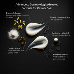HygieneLab After Shave packaging front highlights unscented formula