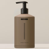 HygieneLab men's unscented body lotion bottle shows daily hydration without residue