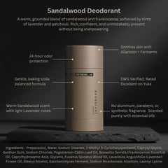 Underarm application scene with HygieneLab deodorant for all-day protection.