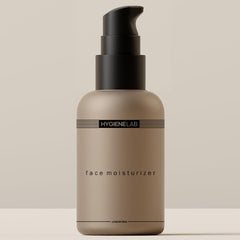 HygieneLab face moisturizer bottle unscented hydration for all skin types