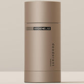 HygieneLab Men’s deodorant packaging with sandalwood scent and safe-label emphasis.