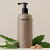 HygieneLab Mens Shampoo bottle front showing fragrance-free formula for sensitive scalps