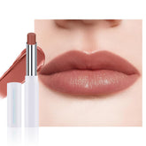 IATMOMOD Mauve Brown Tinted Lip Balm packaging shown for daily use