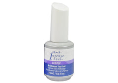 IBD Top Coat swatch demonstrating smooth, no-cleanse finish.