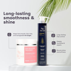 I Belli Capelli Torrano Keratin Kit application scene showing easy at-home use.