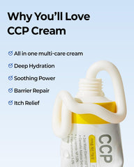 iBodle CCP Cream centers on centella asiatica ingredient for soothing care.