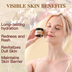 ICIKOL Beef Tallow Honey Balm honey ingredient close-up highlighting natural nutrients.