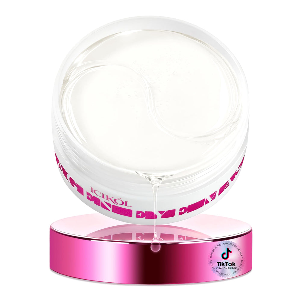 ICIKOL under-eye patches collagen close-up offering deep hydration