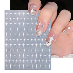 IDDFEVE 3D crystal nail decals deliver salon-quality shine at home.