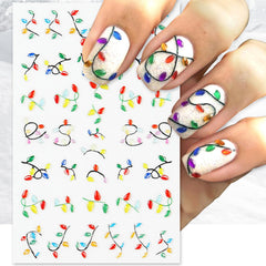 IDDFEVE 5D embossed nail stickers add depth and shine to DIY manicures.