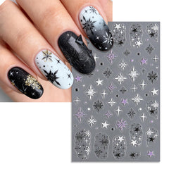 IDDFEVE glossy 0.04 mm decals deliver a salon-style shine.