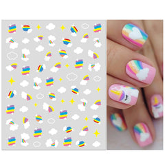 IDDFEVE nail stickers kids fruits: bright fruity patterns for playful manicures and parties.