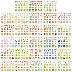 IDDFEVE kids nail stickers with leaves for playful, easy manicure