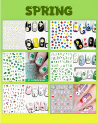 IDDFEVE Christmas patterns offer seasonal sparkle for chic party nails