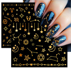 IDDFEVE self-adhesive decals for quick nail art and shine