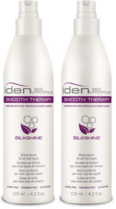 IDEN Bee Propolis Smooth Therapy Serum bottle for silky shine and frizz control.