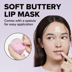 I DEW CARE encased spatula enabling hygienic lip mask application