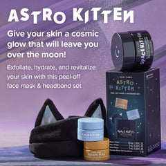 I DEW CARE Astro Aqua Kitten mask application for dewy, brighter complexion