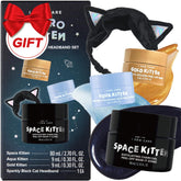 I DEW CARE Astro Space Kitten mask application for exfoliation and radiant skin