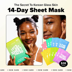I DEW CARE In the Zone mask calms skin and tightens pores for a refreshed look