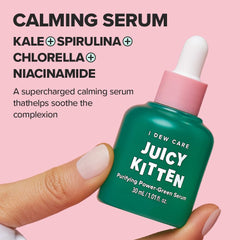I DEW CARE Juicy Kitten serum pump-dispense for easy daily use.
