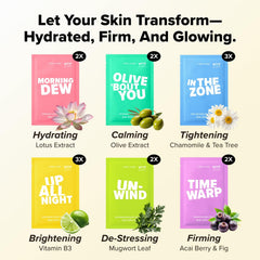 I DEW CARE Morning Dew mask delivers dewy moisture for radiant complexion