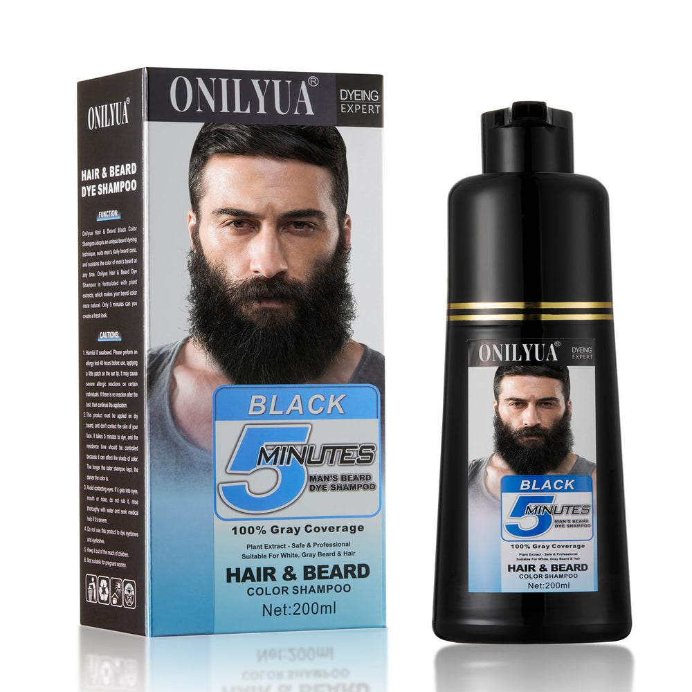 iemokoda men's dye bottle 200ml for fast gray coverage