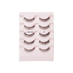 Five-pair pack of iENVY lashes provides versatile options per order.