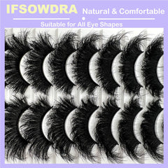 ifsowdra lash strip easy to apply for quick daily wear