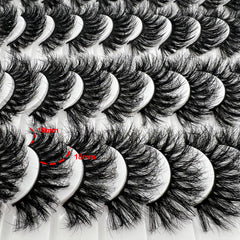 IFSOWDRA mink lashes D-Curl for full-volume definition.