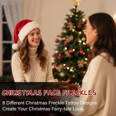 IFVGFB Christmas Tree tattoo brings seasonal charm to any outfit