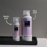 IGK Antisocial no-rinse spray application demonstrates easy overnight use