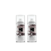 IGK First Class Charcoal Detox Dry Shampoo travel-size 2-pack provides quick refreshing lift.