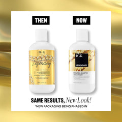 IGK Legendary Dream hair shine closeup with radiant strands