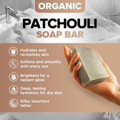 iHeart Patchouli Soap Bar two-pack highlights value and long-lasting fragrance