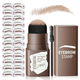 Ihrlpxkc eyebrow stamp kit with 24 stencils for quick, defined brows.
