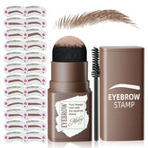 ihrlpxkc eyebrow stamp kit showing 24 styles for natural, precise shaping.