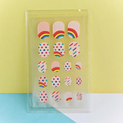 IHUKEIT strawberry heart nail stickers for cheerful style