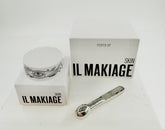 Il Makiage Power Up Eye Cream being applied with luxe applicator for depuffing