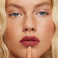 ILIA Lip Sketch Gala twist-up mechanism shown for easy, on-the-go use.